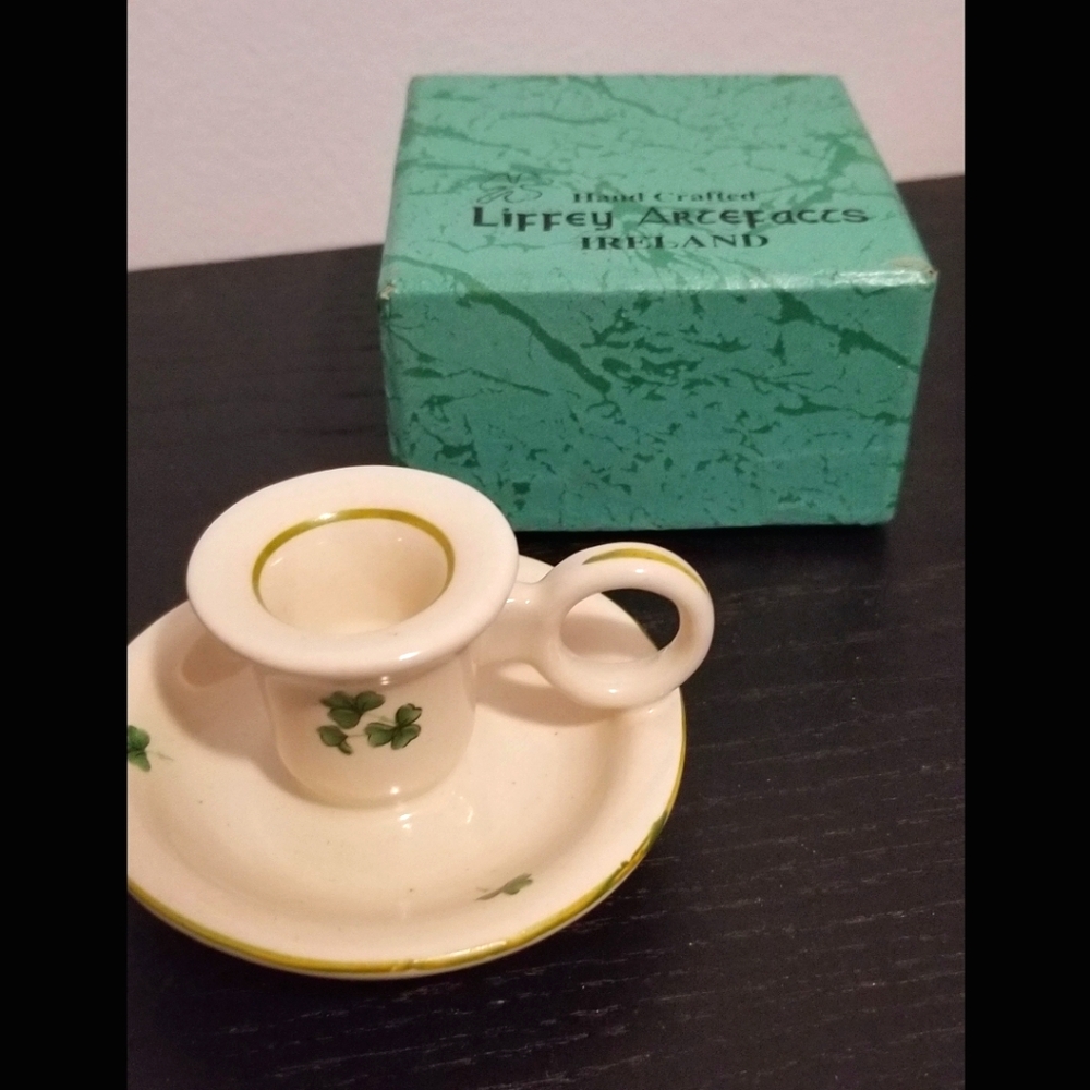 Handcrafted Irish candle holder